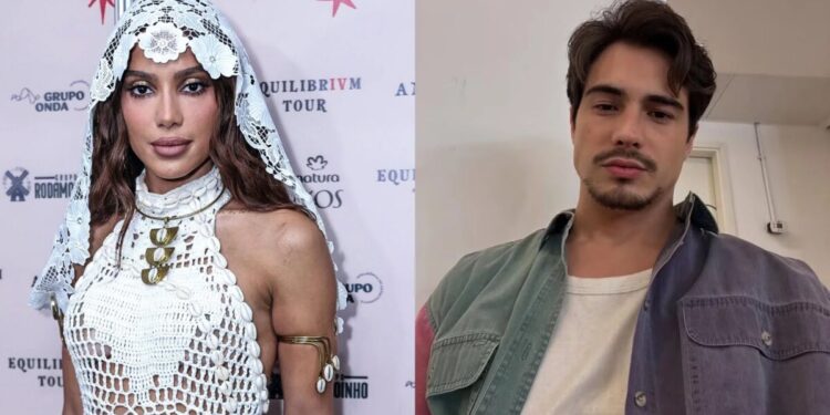 Anitta e Danilo Mesquita são vistos aos beijos em bar no RJ, e detalhe chama atenção; assista Anitta e Danilo Mesquita são flagrados aos beijos em bar no RJ após rumores de affair; veja (Foto: Anderson Borde / AgNews; Reprodução/Instagram)