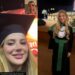 Esposa de Martinelli, da Seleção, celebra formatura em medicina e agradece apoio do jogador