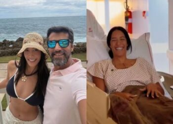 Ex-BBB Alberto Cowboy cumpre promessa e presenteia esposa com cirurgia plástica