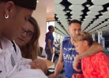 Filho mais velho de Neymar, Davi Lucca completa 15 anos e ganha homenagem