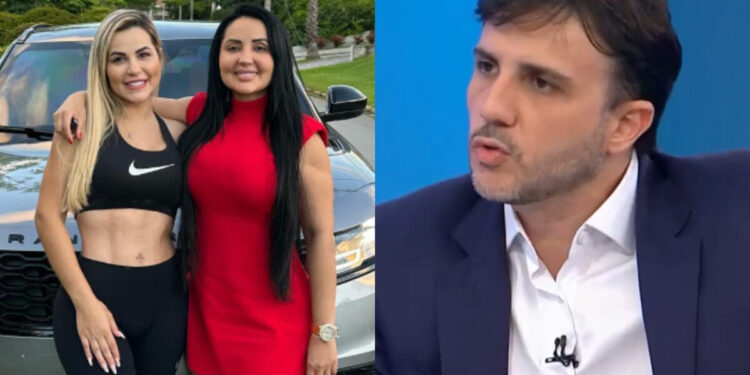 Irmã de Deolane rebate após influencer ser citada por Renan Santos no JN