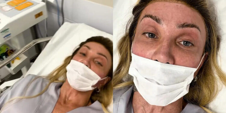 Maya Massafera publica vídeo no hospital e detalha internação: “Perigo”