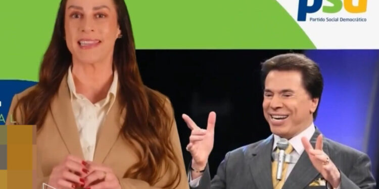 Silvia Abravanel usa Silvio Santos para pedir votos e é detonada