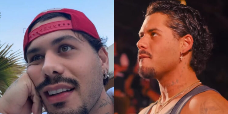 Zé Felipe rebate após críticas por “bebedeira” em show: “O intuito é esse”