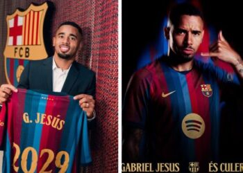 Agora no Barcelona, Gabriel Jesus é o 5º brasileiro com mais gols na história da Champions