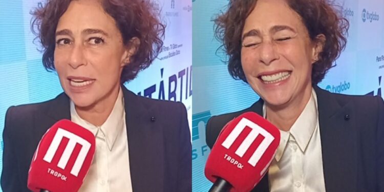 Andréa Beltrão revela volta ao teatro e faz mistério sobre espetáculo