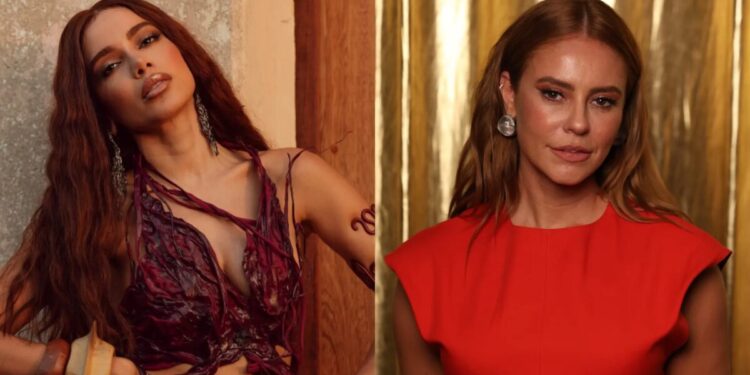 Anitta revela conversa com Paolla Oliveira sobre convite da Grande Rio e reage a comparações Anitta revela conversa com Paolla Oliveira sobre convite da Grande Rio e reage a comparações