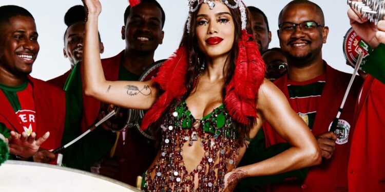Anúncio de Anitta como Rainha de Bateria da Grande Rio divide opiniões