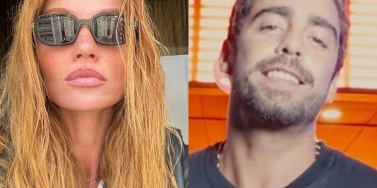 Após separação, Cintia Dicker posa de topless na web e Pedro Scooby reage