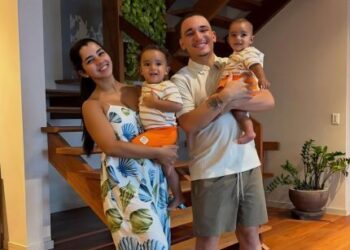 Ary Mirelle relembra parto de Joaquim e diz que caçula mudou a família: “Preencheu”