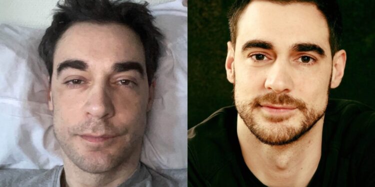 Ator francês morre aos 43 anos por eutanásia após complicações em prótese de hérnia Ator francês morre aos 43 anos por eutanásia após complicações em prótese de hérnia