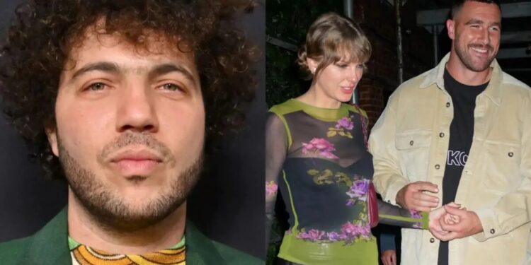 Benny Blanco revela detalhes do casamento de Taylor Swift e Travis Kelce e comenta participação de Adam Sandler Fotos: Getty