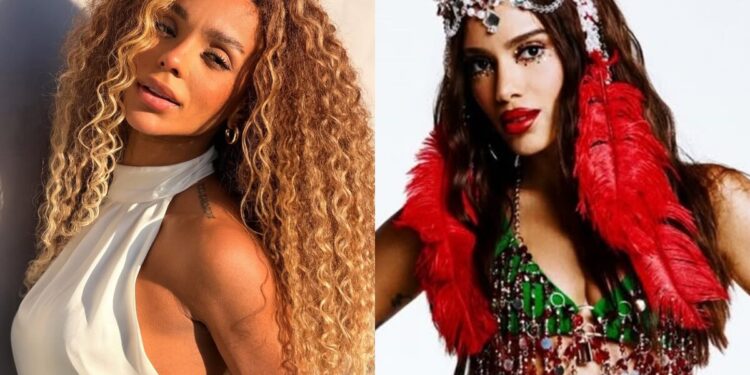 Brunna Gonçalves veta perguntas sobre Anitta no Rock in Rio