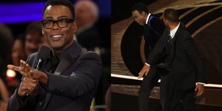 Chris Rock entrega única condição para voltar ao Oscar após tapão de Will Smith: ‘Vamos lidar com isso’ Chris Rock entrega única condição para voltar ao Oscar após tapão de Will Smith: ‘Vamos lidar com isso’