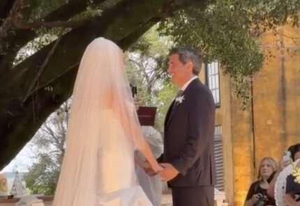 “Com certeza, sim!”: Ana Hickmann se emociona ao dizer “sim” a Edu Guedes no altar