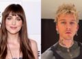 Dakota Johnson e Machine Gun Kelly despertam rumores de romance após serem vistos juntos em NY; veja fotos Dakota Johnson e Machine Gun Kelly despertam rumores de romance após serem vistos juntos em NY; veja fotos