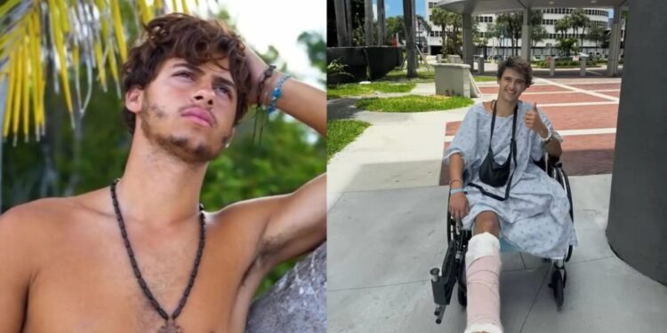 Ex-participante de “Survivor” pede indenização milionária após perder a perna durante as gravações Ex-Survivor pede indenização de milionária após acidente que levou à amputação da sua perna (Foto: Reprodução/ Instagram)
