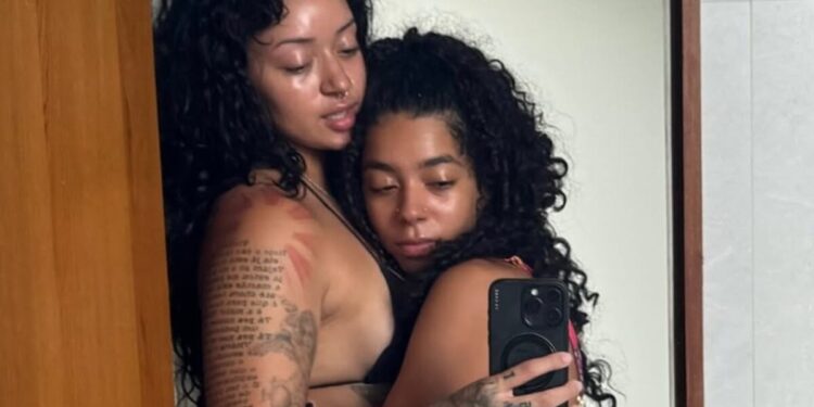 Foto: filha de Carla Perez, Camilly Victória assume namoro com americana