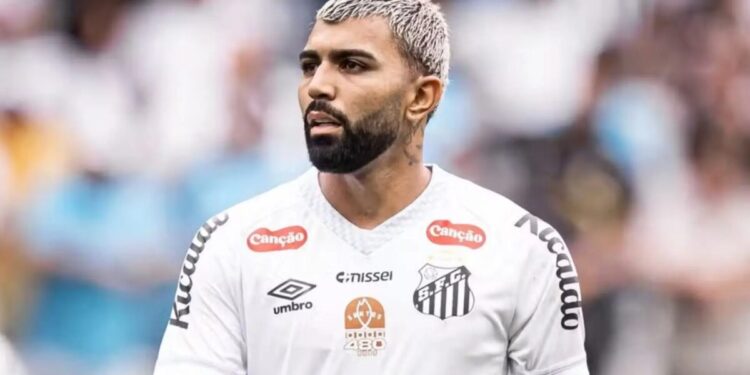 Gabigol se pronuncia após declarações sobre Cruzeiro e Flamengo e faz pedido à torcida do Santos; assista Foto: Raul Baretta/ Santos FC