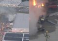 Helicóptero de reportagem da NBC cai durante cobertura de acidente em Los Angeles e deixa três mortos Helicóptero de reportagem da NBC cai durante cobertura de acidente em Los Angeles e deixa três mortos