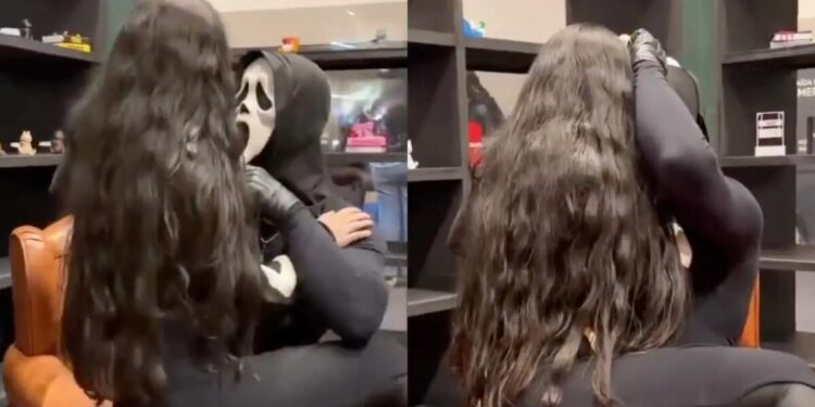 Homem mascarado beija jovens em estande na Bienal do Livro, cena viraliza e organização toma atitude; assista Homem mascarado beija jovens em estande na Bienal do Livro, cena viraliza e organização toma atitude; assista