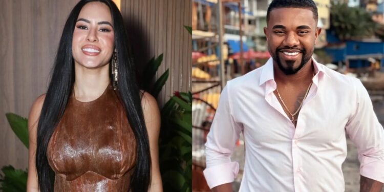 Isabelle Nogueira revela se foi convidada para casamento de Davi Brito e atualiza status da amizade; assista Foto: André Moreira/Brazil News; Reprodução/Instagram)