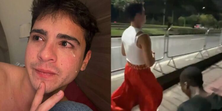 João Victor Gonçalves, o Mau Mau em “Quem Ama Cuida”, acusa streamer de homofobia após abordagem no Rock in Rio; assista João Victor Gonçalves, o Mau Mau em “Quem Ama Cuida”, acusa streamer de homofobia após abordagem no Rock in Rio; assista