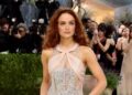 Joey King reage a rumor de facelifting e expõe truque extremo para desinchar antes do Met Gala Joey King revela se fez procedimentos estéticos e o que mudou seu rosto (Foto: Getty)