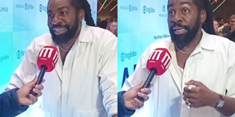 Lázaro Ramos sobre cenas com Taís Araújo em novela: "Amo trabalhar com ela”