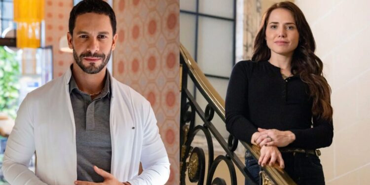 Quem Ama Cuida: César faz revelação a Adriana sobre morte de Arthur que pode mudar rumo do caso Quem Ama Cuida: César encontra laudo que pode provar inocência de Adriana (Foto: Globo/ Fábio Rocha; Manoella Mello)