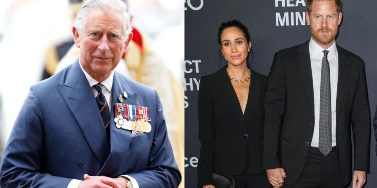 Rei Charles se pronuncia sobre retorno do príncipe Harry e Meghan Markle ao Reino Unido e informa decisão tomada Rei Charles toma atitude após retorno de Harry e Meghan Markle ao Reino Unido (Foto: Getty)