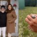 Romântico! Carlos Alberto de Nóbrega presenteia esposa com anel de diamantes