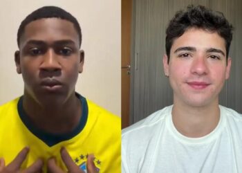 Streamer aparece chorando e deixa recado para João Victor Gonçalves após episódio no Rock in Rio; assista Streamer aparece chorando e deixa recado para João Victor Gonçalves após episódio no Rock in Rio; assista