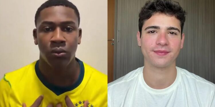 Streamer aparece chorando e deixa recado para João Victor Gonçalves após episódio no Rock in Rio; assista Streamer aparece chorando e deixa recado para João Victor Gonçalves após episódio no Rock in Rio; assista