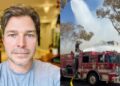 Vídeo: Casa de Erik Marmo é atingida por incêndio nos EUA e ator mostra cenário devastador Vídeo: Casa de Erik Marmo é atingida por incêndio nos EUA e ator mostra cenário devastador
