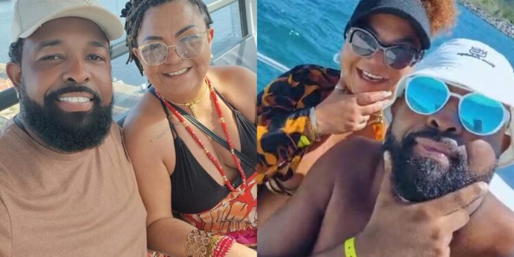 Viúva de Arlindo Cruz, Babi homenageia namorado: "Meu amor"
