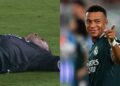 Volume em calção de Mbappé intriga comentarista da CazéTV: ‘Está apontando para o céu?’; assista Volume em calção de Mbappé intriga comentarista da CazéTV: ‘Está apontando para o céu?’; assista