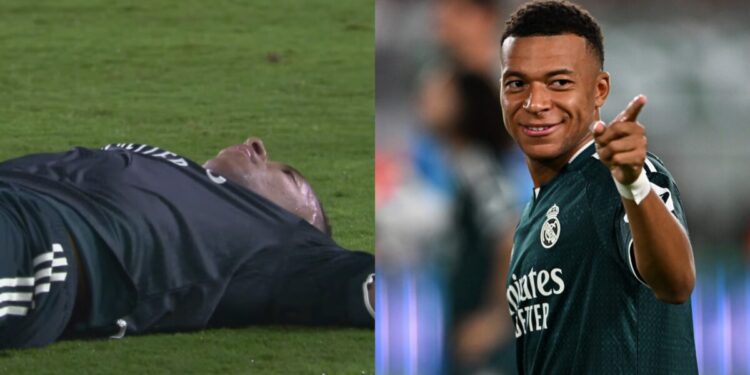 Volume em calção de Mbappé intriga comentarista da CazéTV: ‘Está apontando para o céu?’; assista Volume em calção de Mbappé intriga comentarista da CazéTV: ‘Está apontando para o céu?’; assista