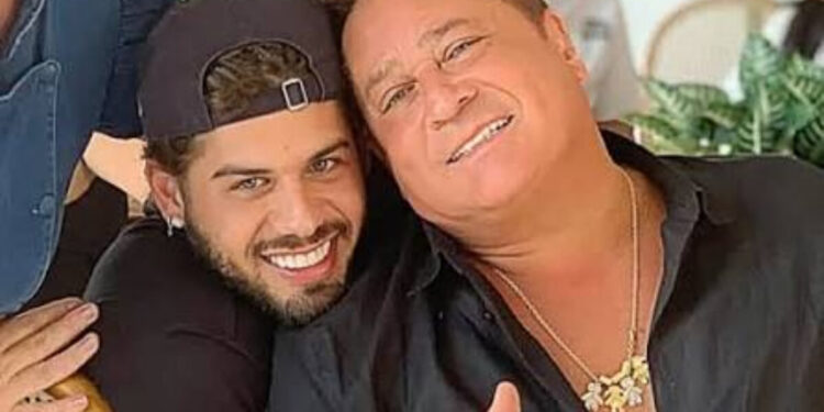 Zé Felipe faz piada com Leonardo após 21 dias sem beber